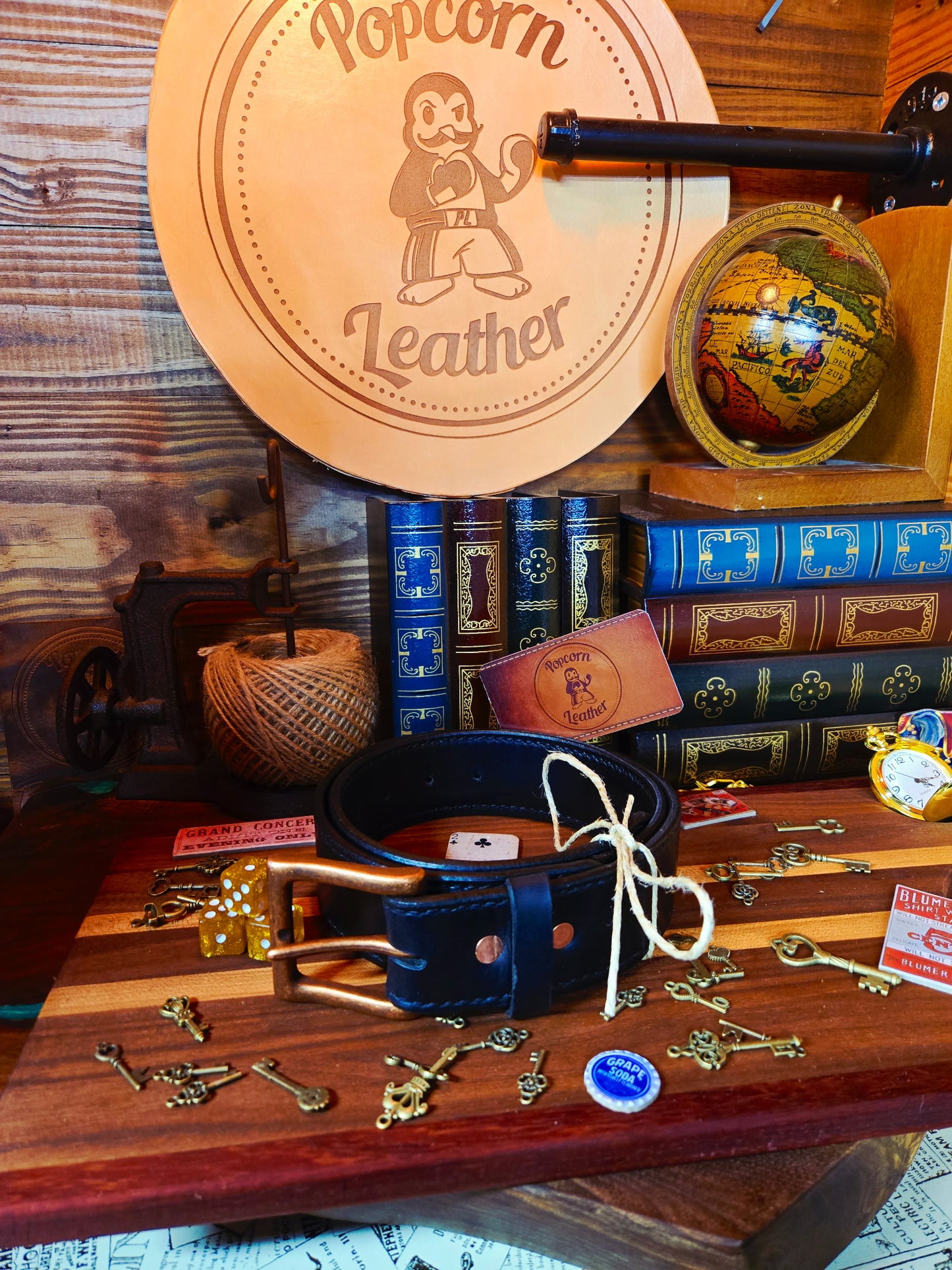 Handmade Custom Leather Belt