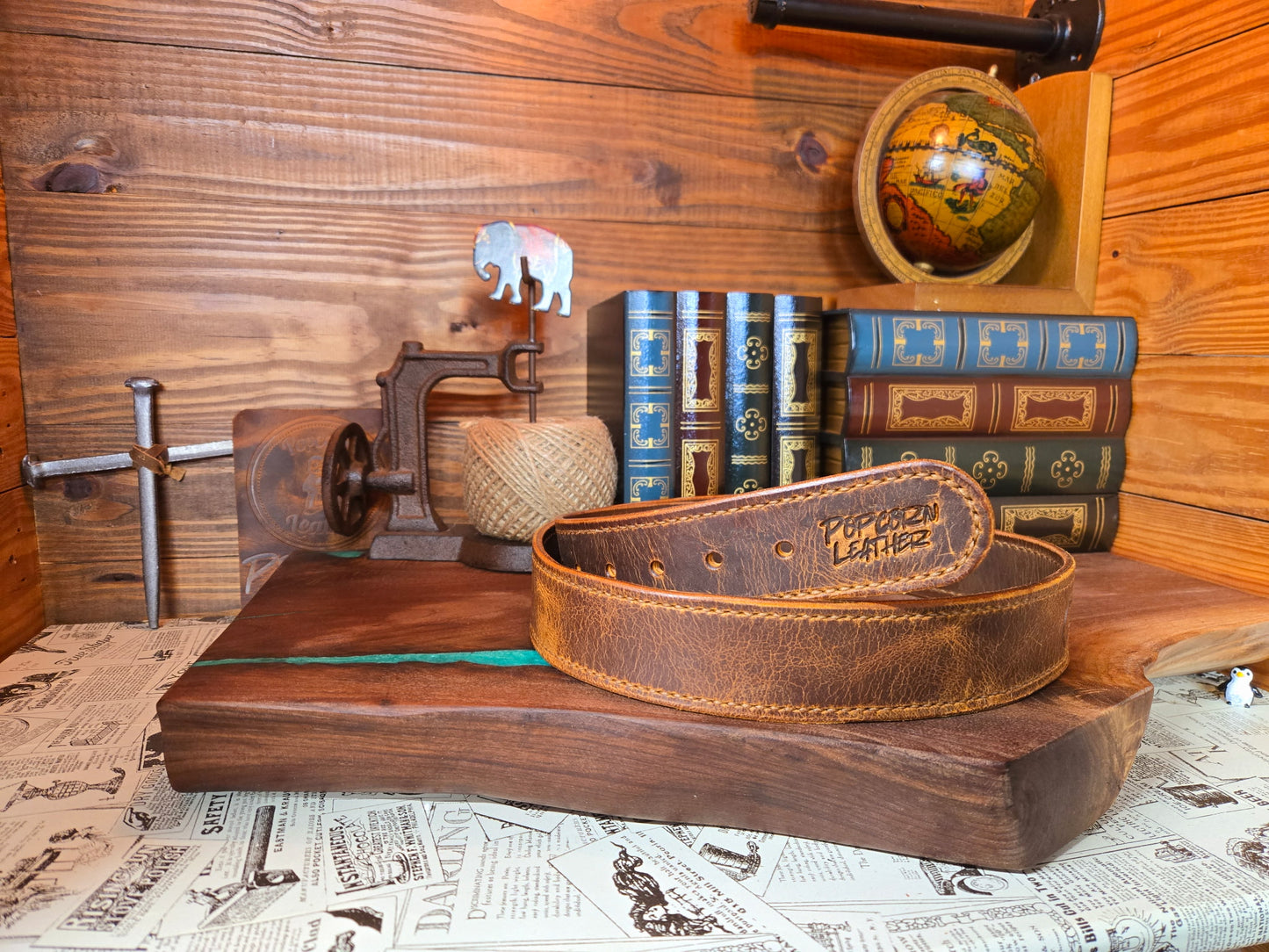 Handmade Custom Leather Belt