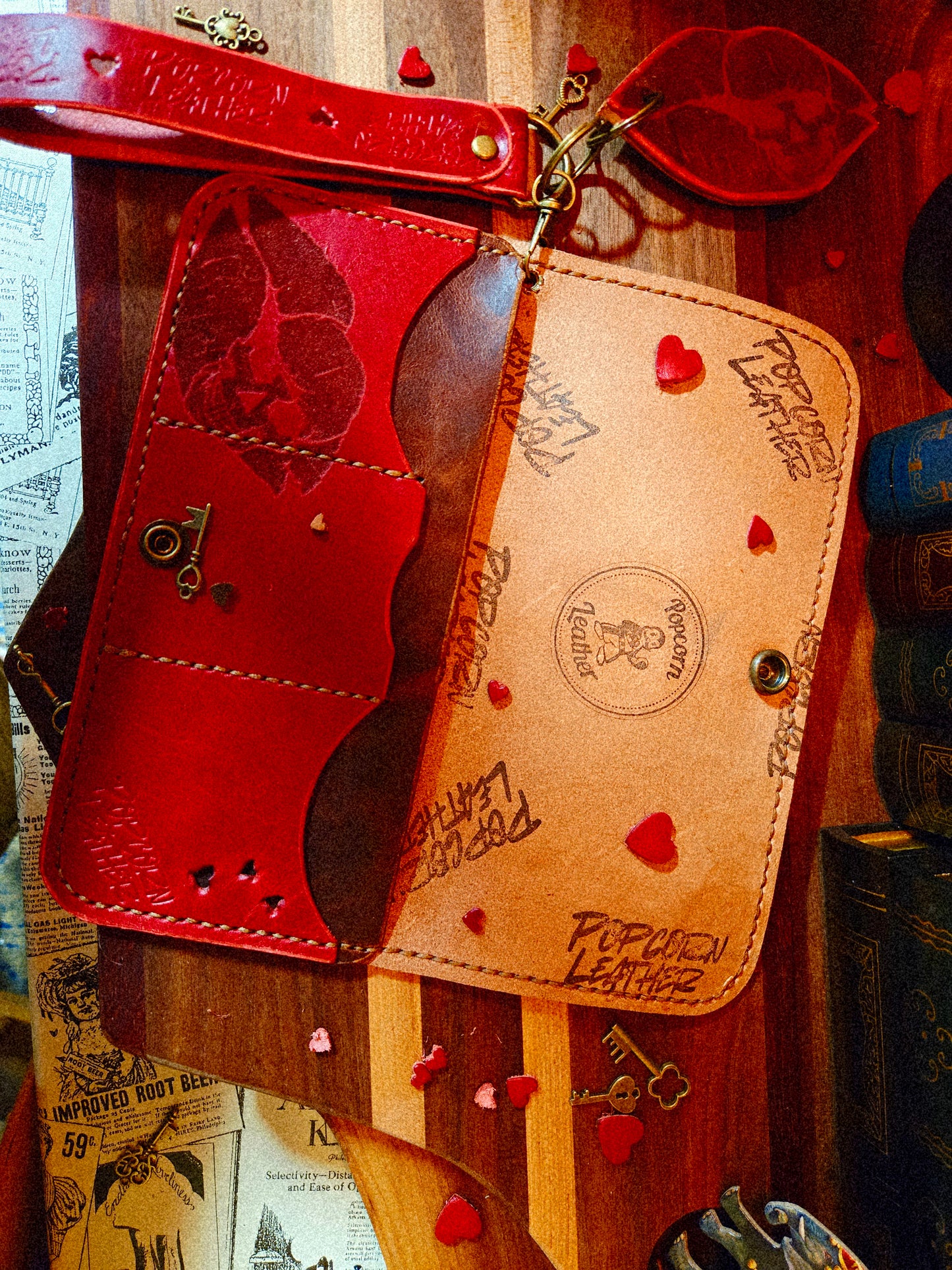 The "Marilyn" -Murphy Wristlet