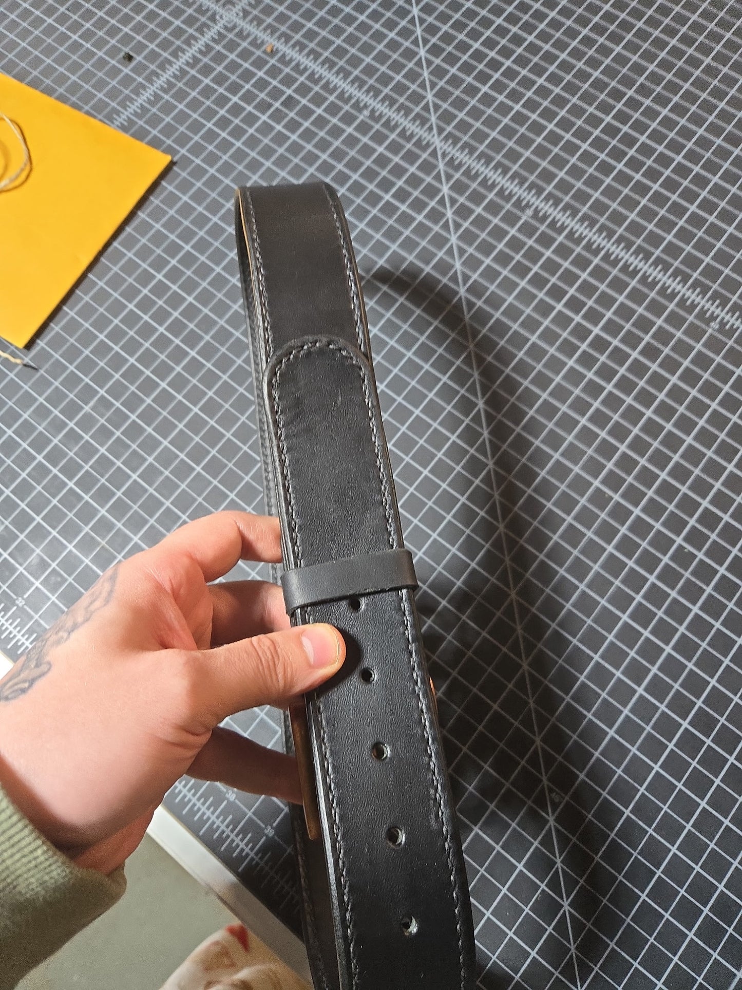Handmade Custom Leather Belt