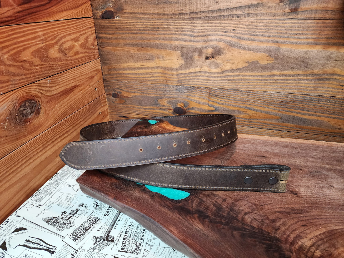 Handmade Custom Leather Belt
